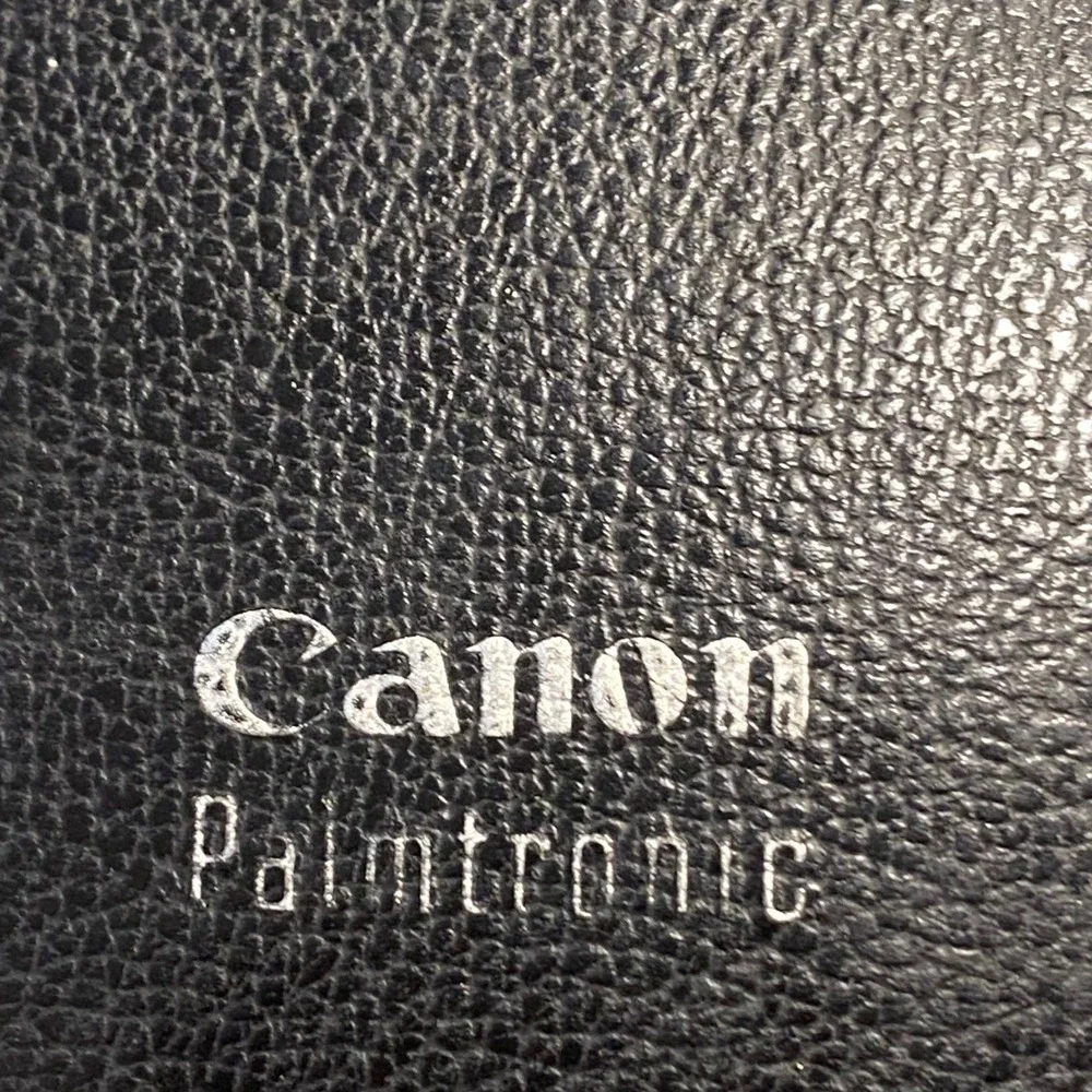 Canon Palmtronic 8Ms Calculator Silver Good Vintage VFD Japan LD-8Ms